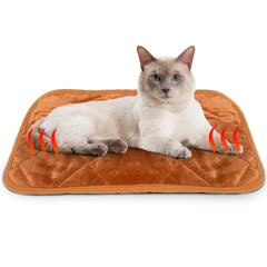 Self-Warming Pet Mat — No-Plug Thermal Pad for Cats & Small Dogs, Washable (21" x 16")