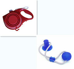 Dog Walking Kit — Portable Water Bottle, Food Cup & Rope