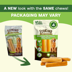 Gold Yak Cheese Chews for Small Dogs (15-25 lb) - Small 3-4" Sticks