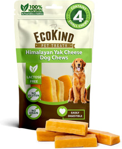 Gold Yak Cheese Chews for Small Dogs (15-25 lb) - Small 3-4" Sticks