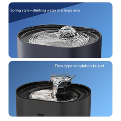 Automatic Cat Water Fountain, 2.2L Filtered Circulating Pet Drinking Dispenser