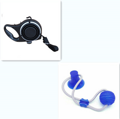 Dog Walking Kit — Portable Water Bottle, Food Cup & Rope