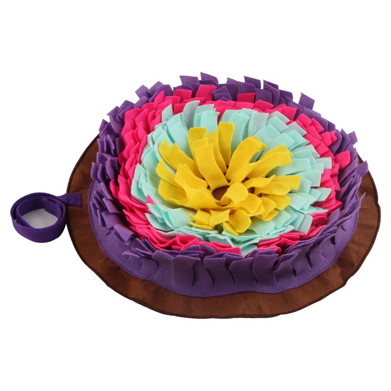 Snuffle Mat for Dogs — Interactive Sniff & Slow-Feed Puzzle Mat (17.7