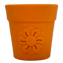 Large Flower Pot eCup Dog Treat Dispenser | Durable USA-Made Enrichment Toy | SodaPup