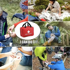 173-Piece First Aid Kit — Portable Emergency Bag for Camping, Hunting & the Truck