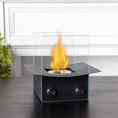 8" H Portable Tabletop Fireplace